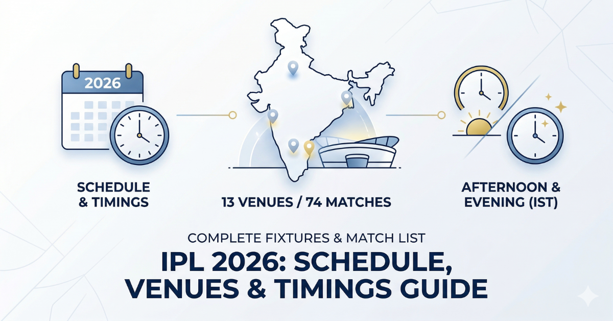 IPL 2026 Schedule