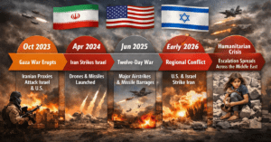 Iran–United States–Israel Conflict: A Timeline of Escalation and War in the Middle East
