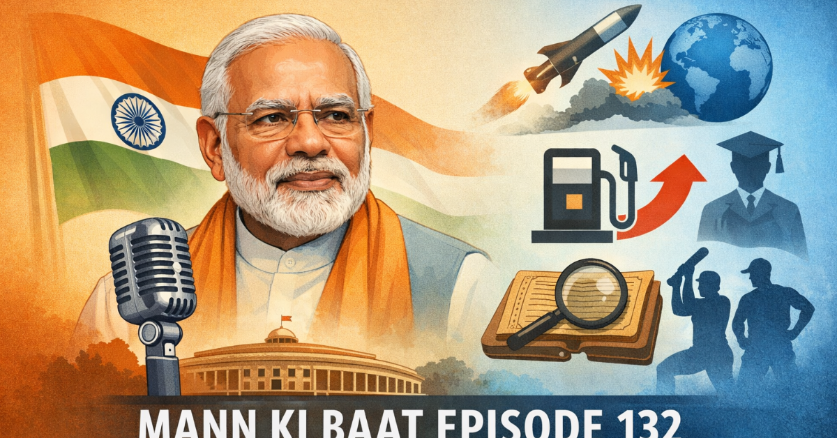 Key Highlights from Mann Ki Baat Episode 132