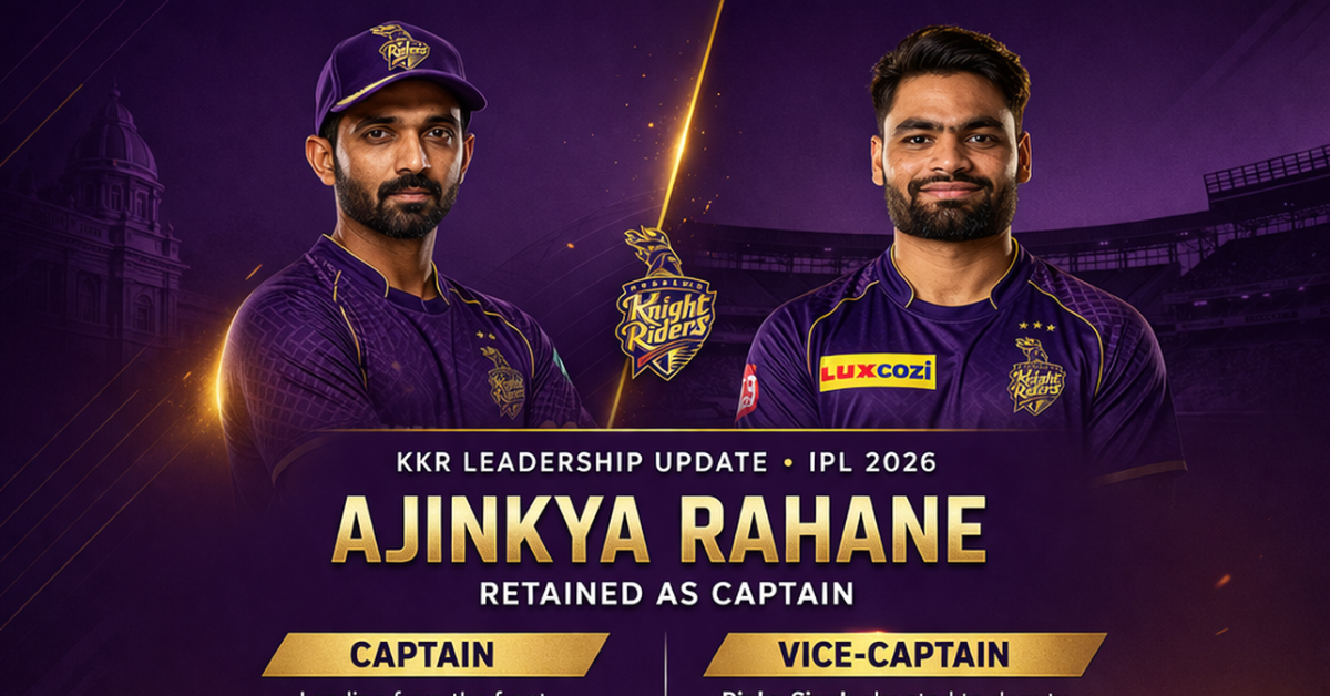 Kolkata Knight Riders leadership