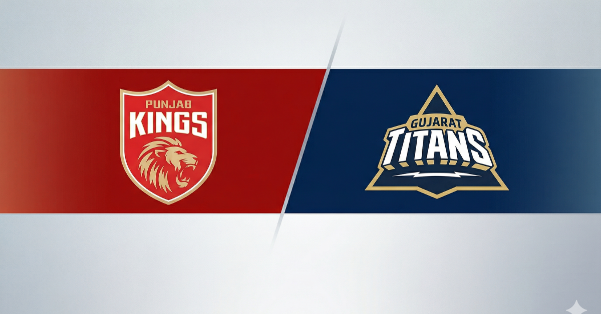 Punjab Kings vs Gujarat Titans (PBKS vs GT) Head-to-Head Record