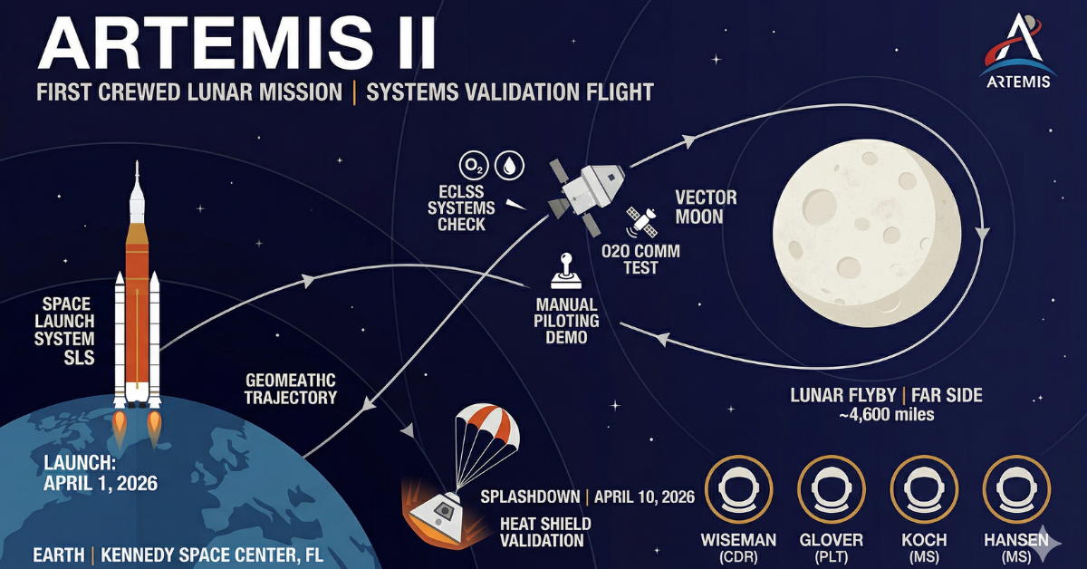 Artemis II NASA’s First Crewed Lunar Mission