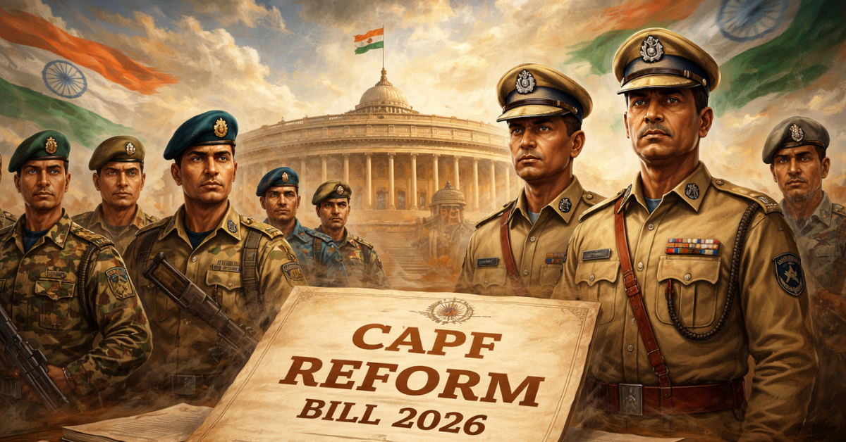 CAPF Bill 2026 Passed Parliament Clears Landmark Paramilitary Reform
