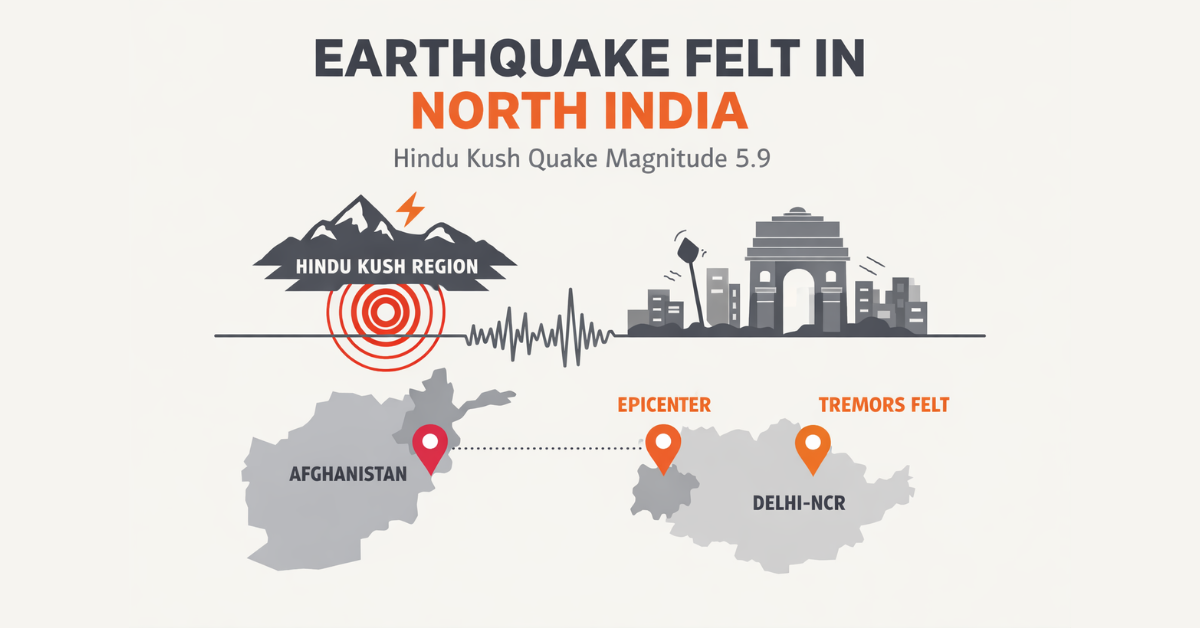 Delhi Earthquake Today 5.9 Magnitude Quake Hits Delhi-NCR