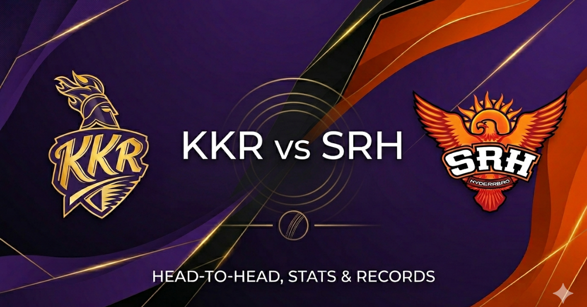KKR vs SRH Head-to-Head