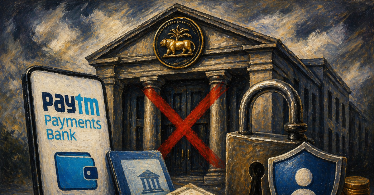 RBI Cancels Paytm Payments Bank License
