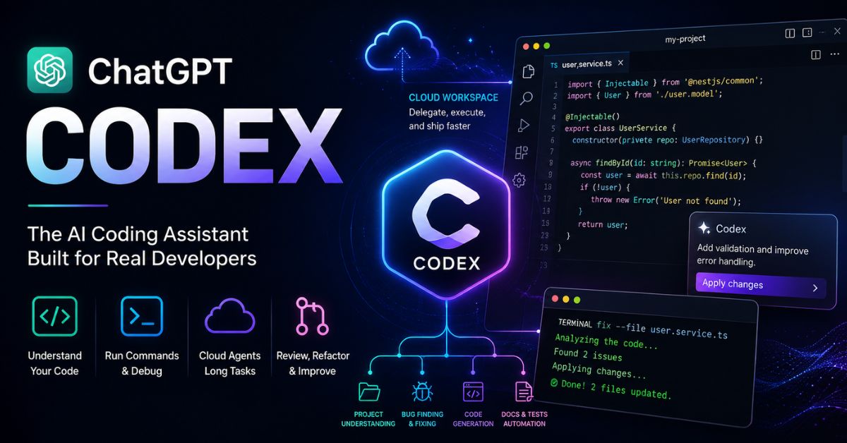 AI-powered coding assistant ChatGPT Codex