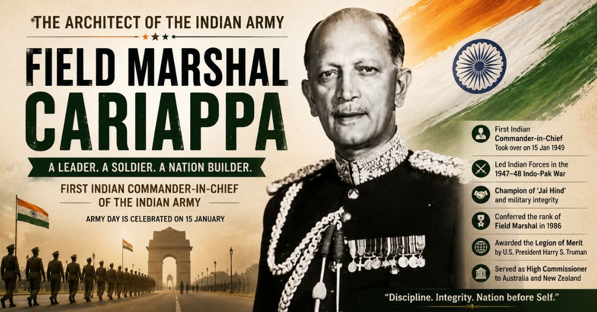 Field Marshal Cariappa tribute