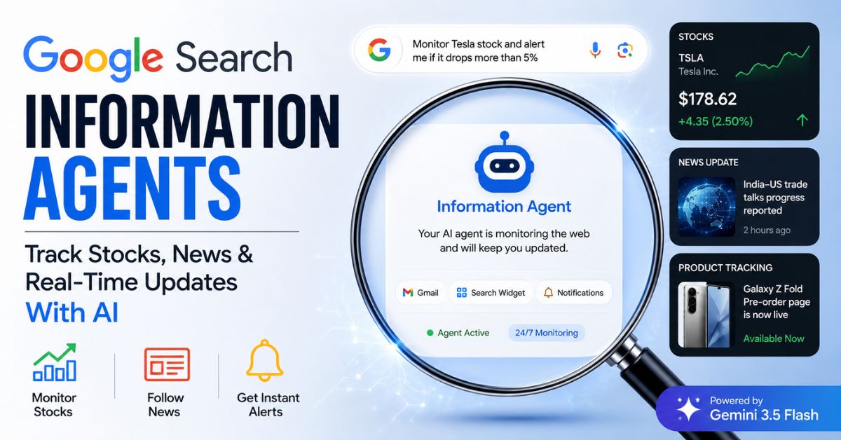 Google AI agents for real-time updates