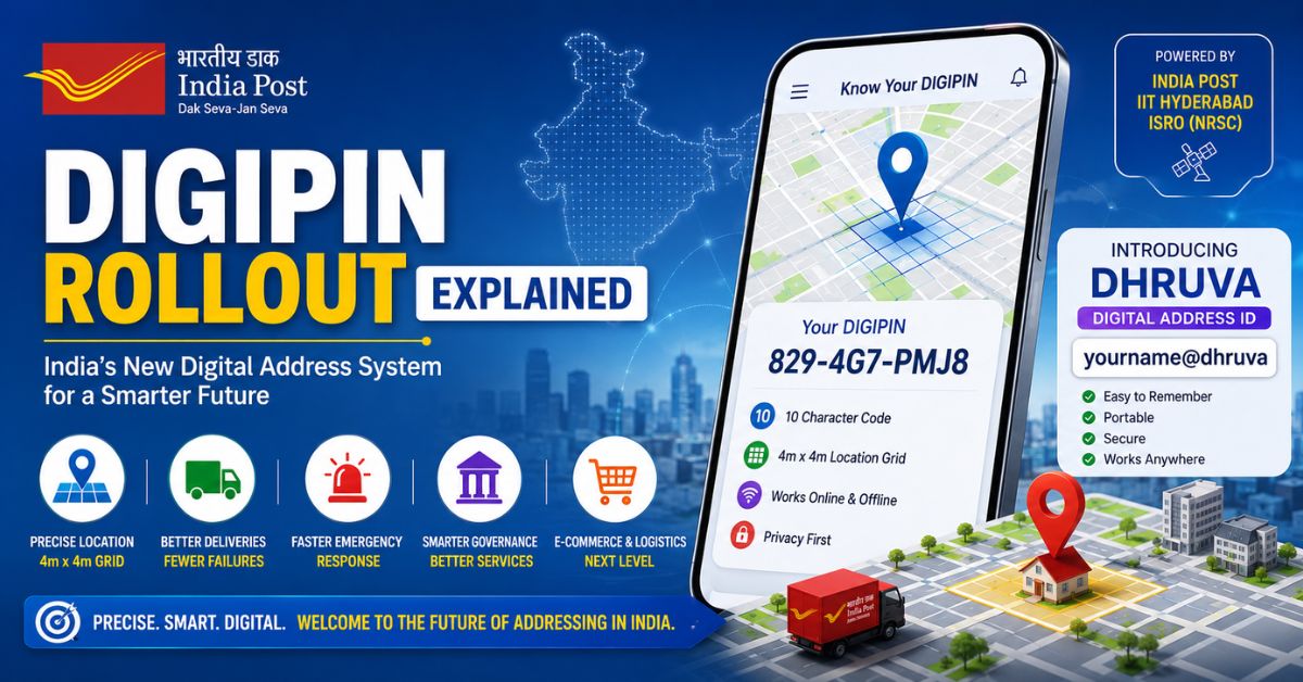 India Post DIGIPIN Rollout
