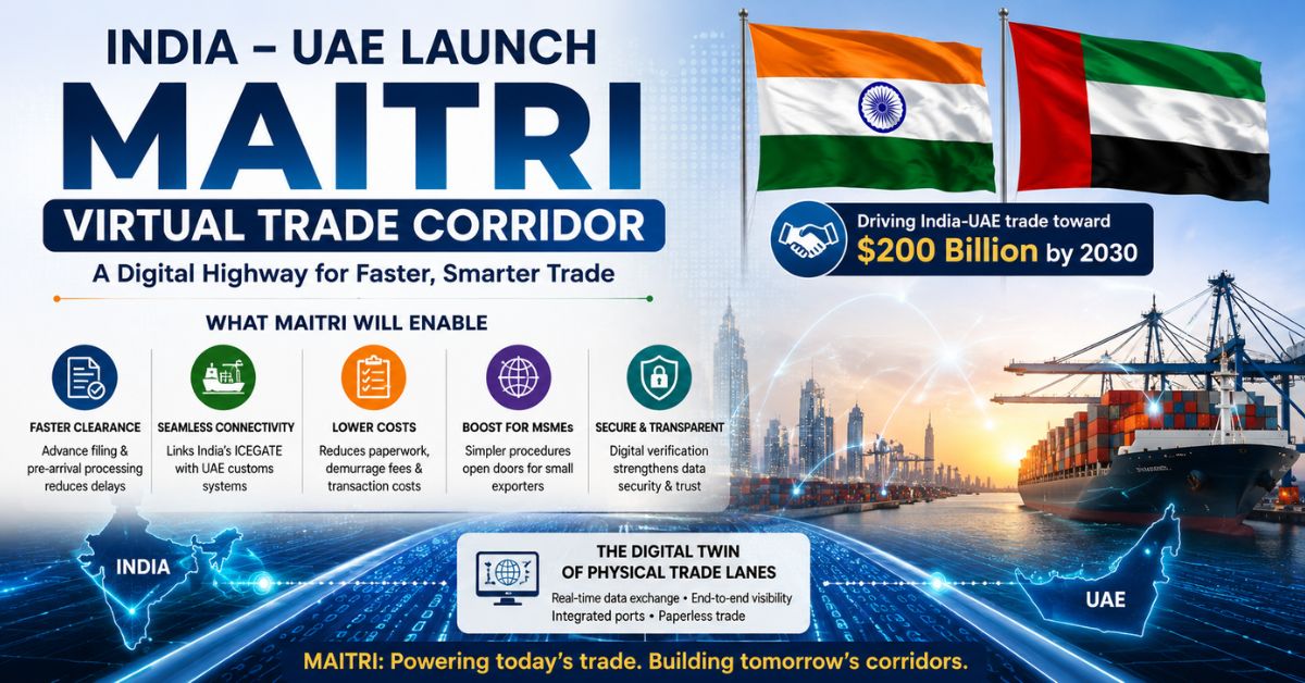 Maitri Connecting India and UAE digitally