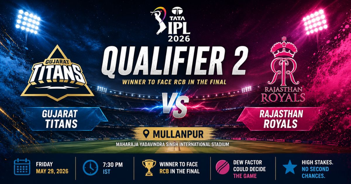 Qualifier 2 Gujarat vs Rajasthan