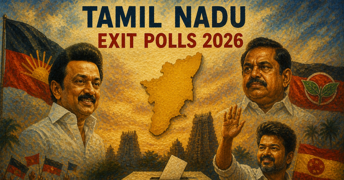 Tamil Nadu Exit Polls 2026 DMK Lead