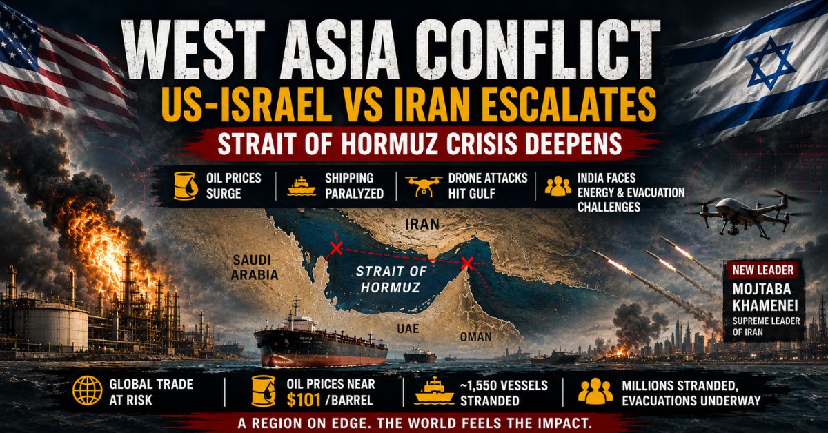 West Asia conflict escalates crisis deepens