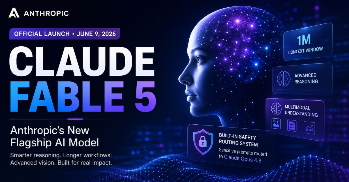 Claude Fable 5 AI launch event