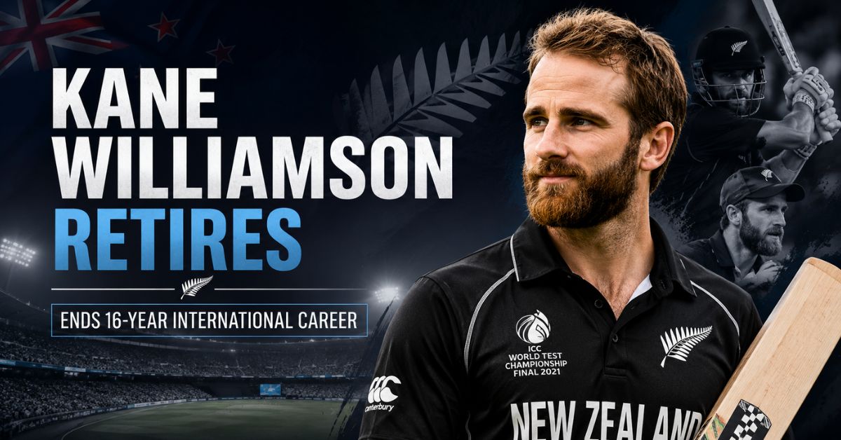 Kane Williamson Retires Mid-Series, Ending a 16-Year International Career on His Own Terms 2 2 Kane Williamson retires from international cricket