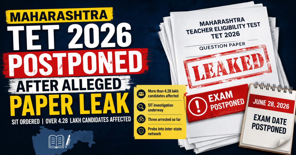 TET 2026 exam leak and postponement