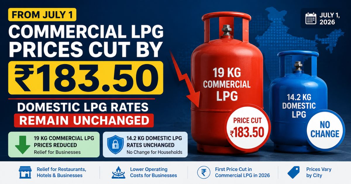 Price cut announcement for commercial LPG