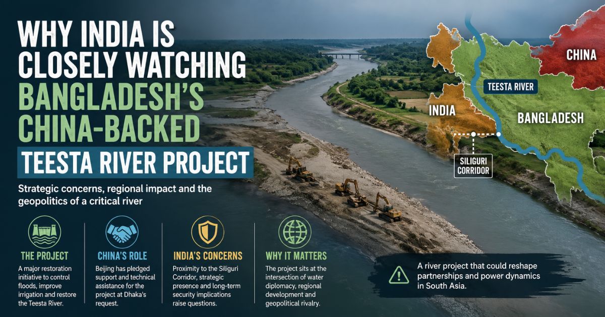 Strategic impact of Teesta river project
